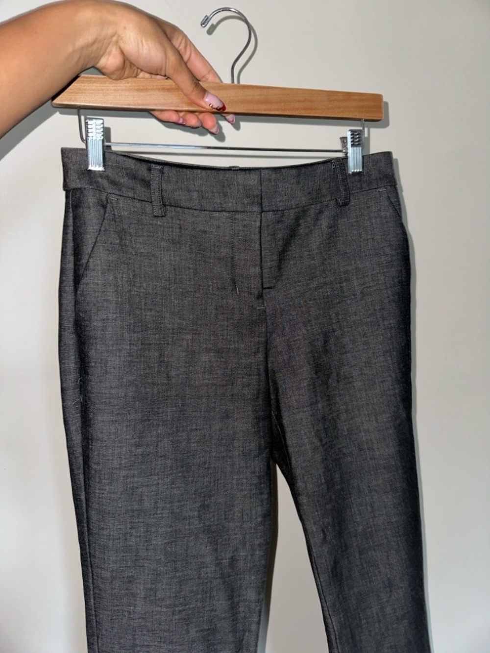 Express Gray Columnist Dress Pants